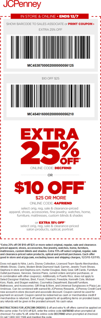 JCPenney October 2020 Coupons And Promo Codes 