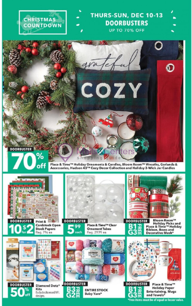 Jo Ann Fabrics And Crafts Weekly Ad Sales Flyers Specials 