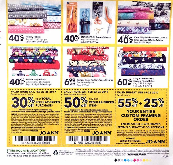 JoAnns Weekly Ad For This Week