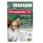 K9 Advantix II Dog 3 10 Lbs 6 Month 50 50 Pet Supply