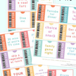 Kids Reward Coupon 3X4 Kid Coupons Kid Coupon Etsy