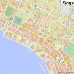 Kingstown Map Saint Vincent And The Grenadines Maps Of Kingstown