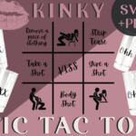 Kinky Tic Tac Toe SVG Drinking Games Drunken Games Tic Tac Etsy