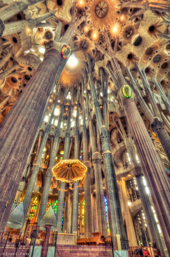 La Sagrada Familia Interior In Barcelona Spain As Awe ins Flickr