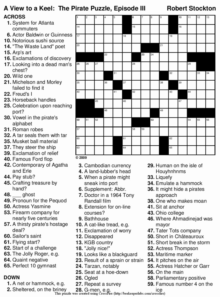 La Times Free Printable Crosswords Free Printable