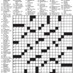 La Times Printable Crossword Puzzles 2020 FreePrintableTM