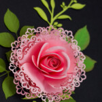 Lace Rose Flower DreamyPosy Templates