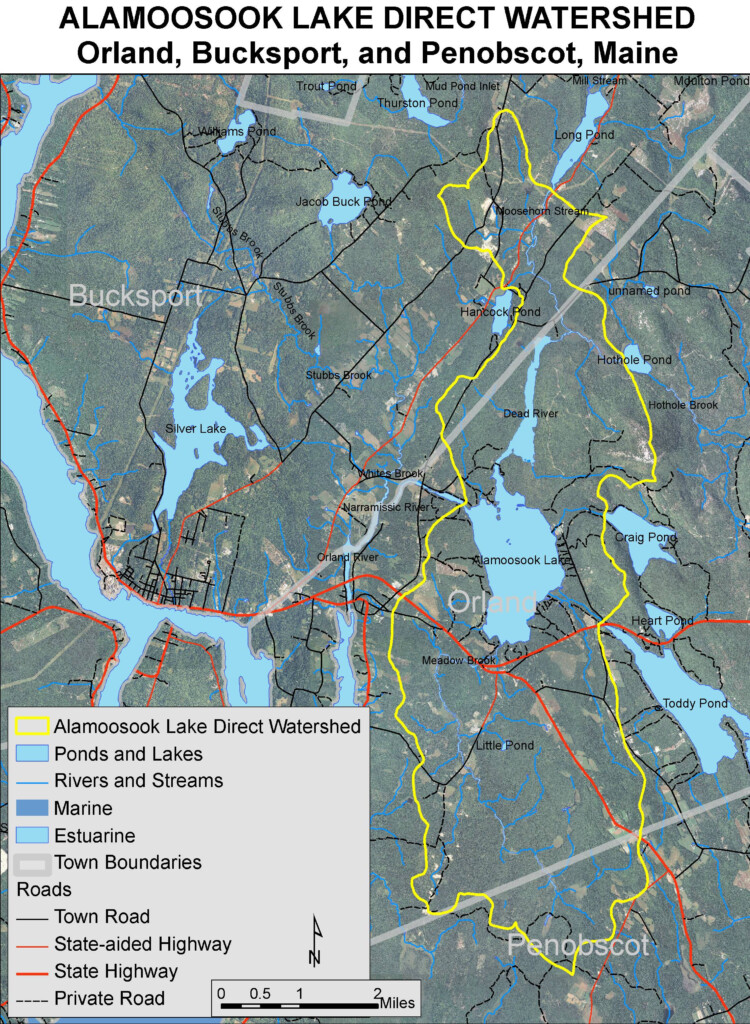 Lakes Of Maine Lake Overview Alamoosook Lake Orland Hancock Maine