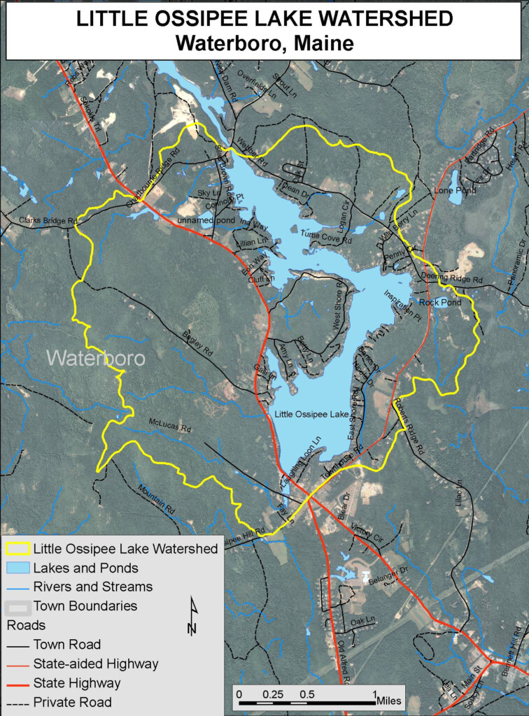 Lakes Of Maine Lake Overview Little Ossipee Lake Waterboro York 