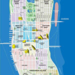 Large Map Of Manhattan 1 Manhattan Map Manhattan Tourist Map New