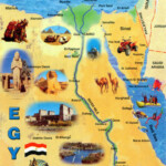 Large Tourist Map Of Egypt Egypt Africa Mapsland Maps Of The World