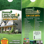 Lawn Care And Landscaping Door Hangers Lawn Mowing Business Lawn