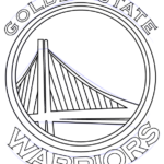 Learn How To Draw Golden State Warriors Logo NBA Step By Step