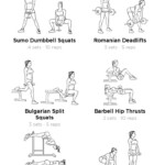 Legs And Glutes Click To View And Print This Illustrated Exercise