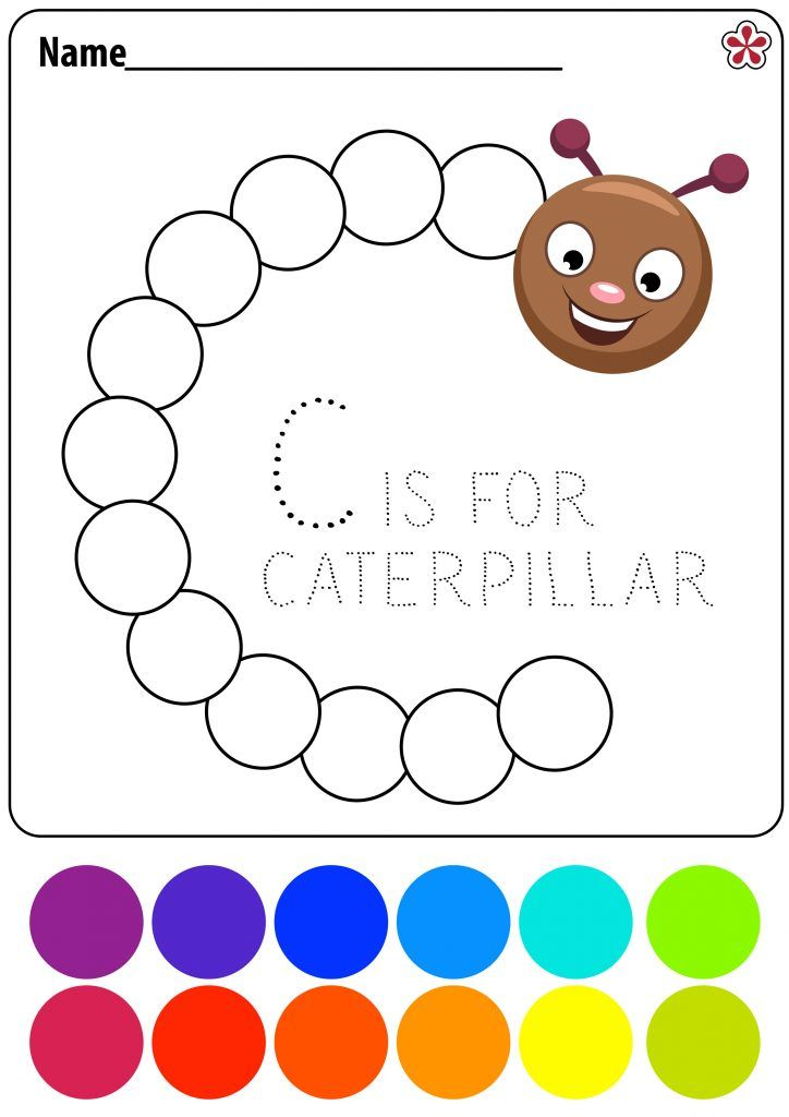 Letter C Worksheets TeachersMag Preschool Letter Crafts Letter