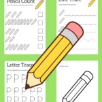 Letter P Worksheets For Preschool Kids Craft Play Learn