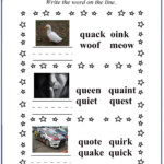 Letter Q Worksheets