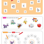 Letter Recognition Phonics Worksheet A lowercase Super Simple