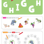 Letter Recognition Phonics Worksheet G Uppercase Super Simple