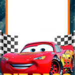 Lightning McQueen Invitation Template Free Cars Birthday Invitations
