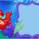Little Mermaid Free Printable Invitation Templates Invitations Online