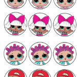 Lol Cupcake Toppers Little Birthday Cakes