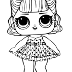 Lol Doll Jitterbug Coloring Page Printable