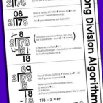 Long Division Cheat Sheet Math Methods Math Division Teaching Math