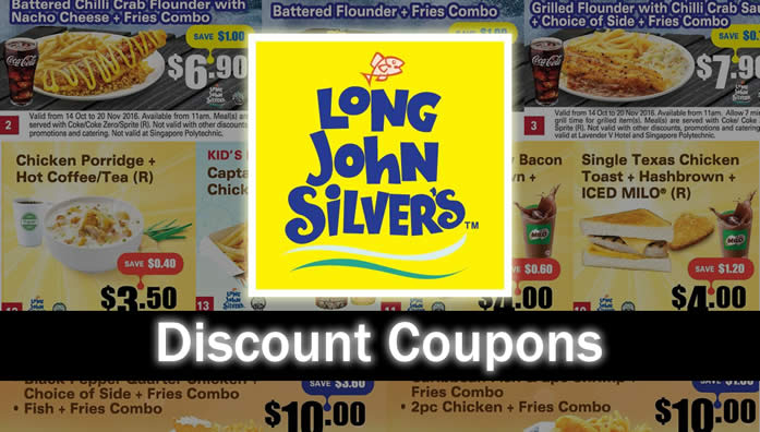 Long John Silver s 21 New Discount Coupon Deals Valid From 14 Oct 20 