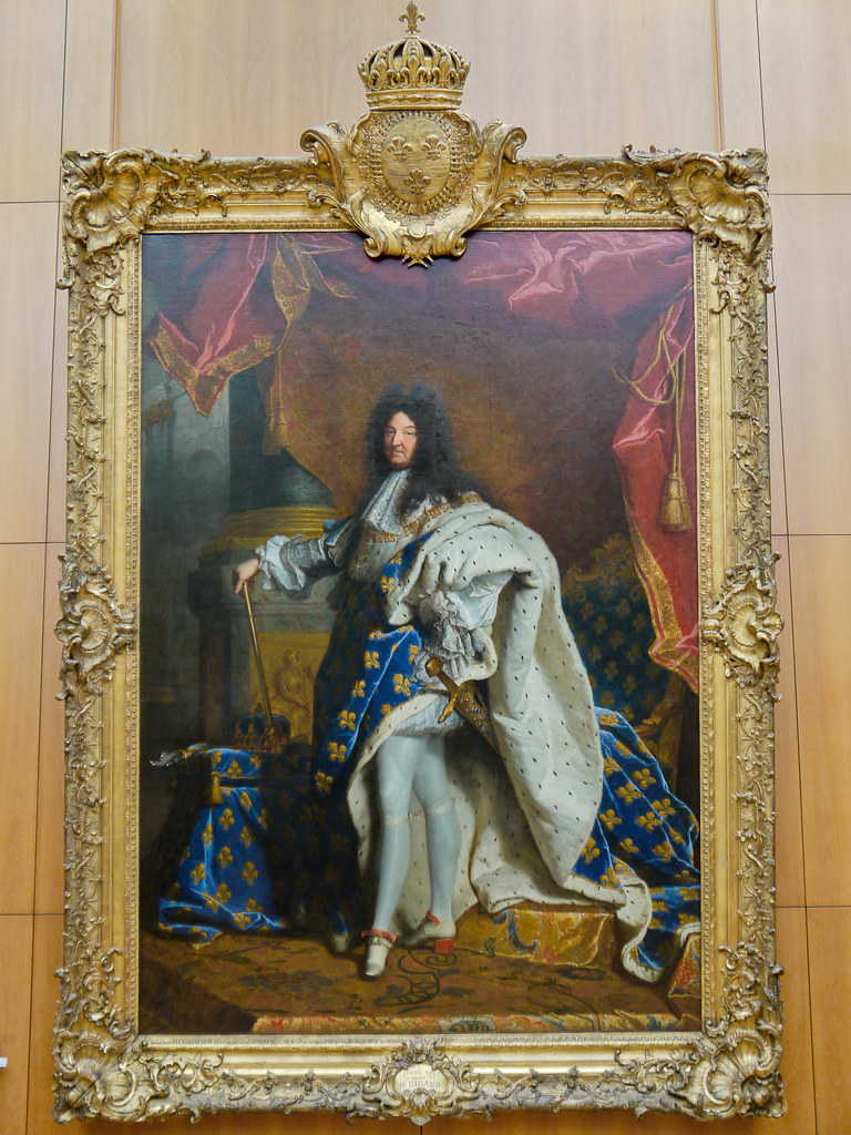 Louis XIV Hyacinthe RIGAUD Mus e Du Louvre Paris Flickr