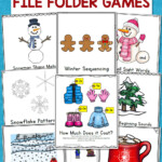Low Prep Winter File Folder Games Set Of 10 Activities Mamas