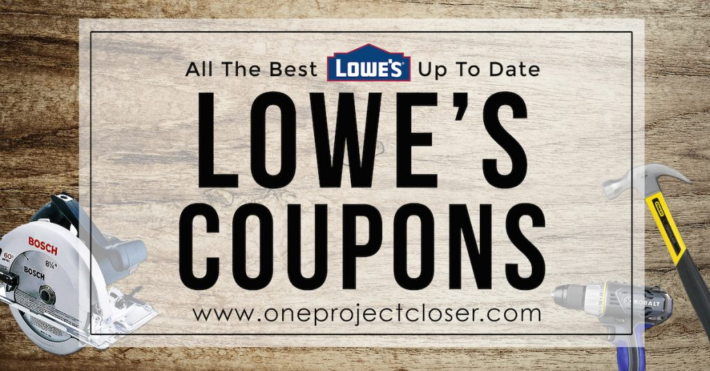 Lowes Coupons Sales Coupon Codes 10 Off