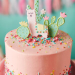Lucky Llama Cake Fiesta Cake Birthday Cake Kids Party Cakes