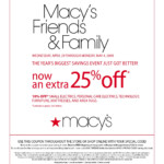 MACYS Family And Friends Sale 25 Off April 29 May 4th 2009 Pumps