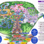 Magic Kingdom At Walt Disney World 2011 Park Map