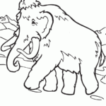 Mammoth Coloring Pages To Download And Print For Free