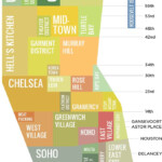 Manhattan Neighborhoods Served New York City Map New York City