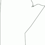 Manitoba Canada Outline Map