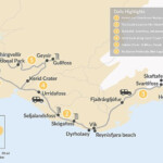 Map Of Best Of Iceland s South Coast Golden Circle 6 Days Iceland