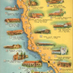 Map Of California Missions