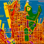 Map Of Inner Sydney Australia City Places Info What To Visit