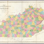 Map Of Kentucky Tennessee David Rumsey Historical Map Collection