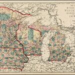 Map Of Michigan Wisconsin Minnesota And Iowa Barry Lawrence