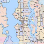 Map Of Seattle ZIP Code Boundaries For Seattle Washington Zip Code