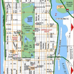 Map Of Upper Manhattan Manhattan Map Nyc Map New York City Map