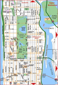 Printable Walking Map Of Manhattan - Freeprintable.me