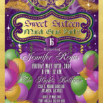 Mardi Gras Party Invitations Mardi Gras Invitations Birthday