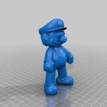 Mario 3D Print Model CGTrader