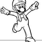 Mario coloring8 Educational Fun Kids Coloring Pages And Preschool