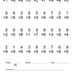 Math Worksheets Printable Grade 8 Db excel